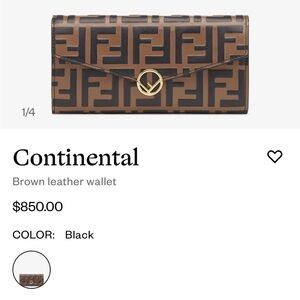 Fendi Wallet w/ chain